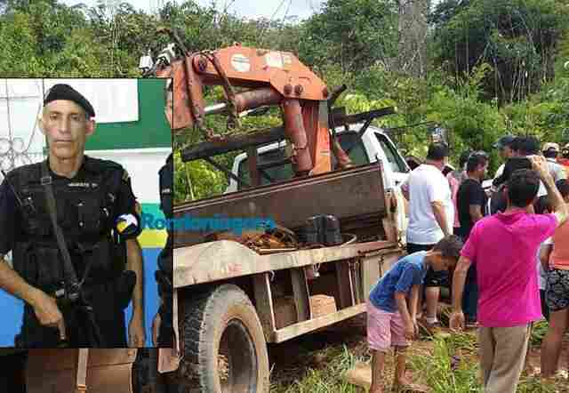 Caminhão desgovernado mata sargento da reserva na BR-319