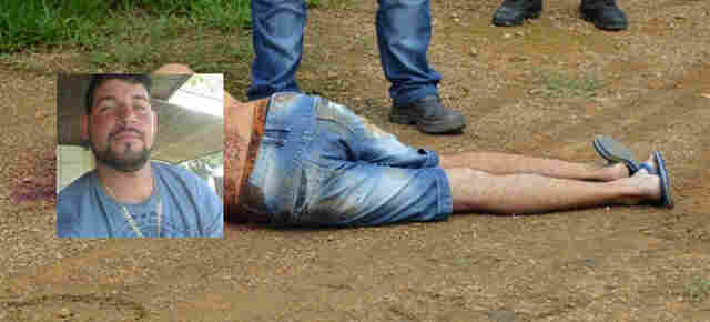 Homem é executado com pelo menos 15 tiros de pistola