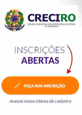 CRECI - RO segue com inscrições abertas até dia 20