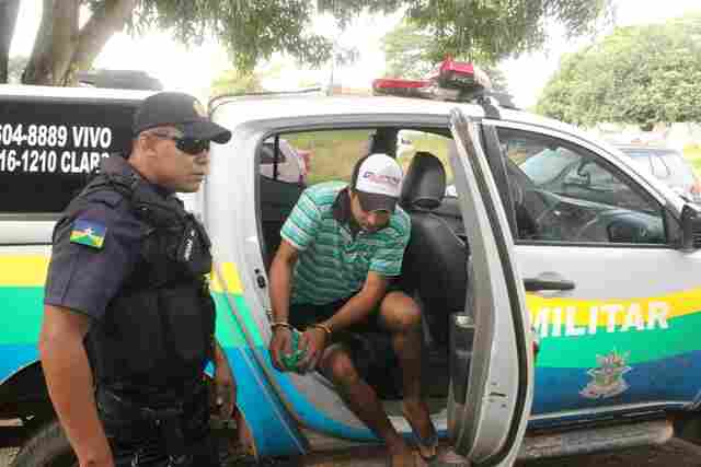 Jovem que matou a mulher as facadas em Mirante da Serra é preso