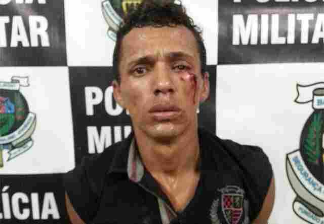 Foragido da Justiça é linchado e preso após furtar motocicleta no centro de Porto Velho