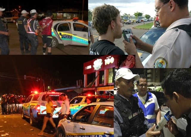 Polícia flagrou 4.800 bêbados no trânsito, no ano passado