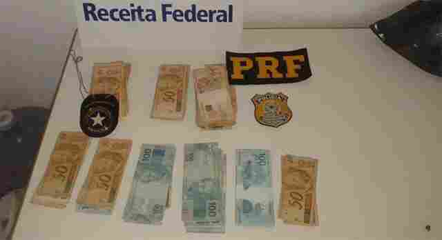 Receita Federal faz operações e apreende veículo e dinheiro não declarado ao Fisco