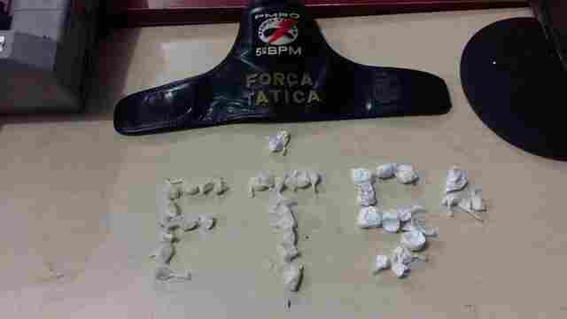 Casal é detido comercializando drogas no Bairro Teixeirão, em Porto Velho