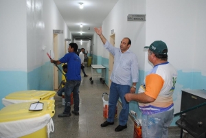 Prefeitura realiza reparos no Hospital Claudionor Roriz