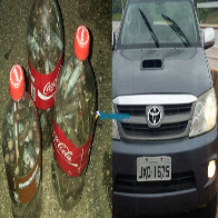 PRF apreende 150 munições de fuzil, explosivos, camisetas da PF, coletes e veículo clonado