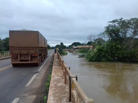 Cacoal está em alerta após a cheia dos rios Machado e Riozinho
