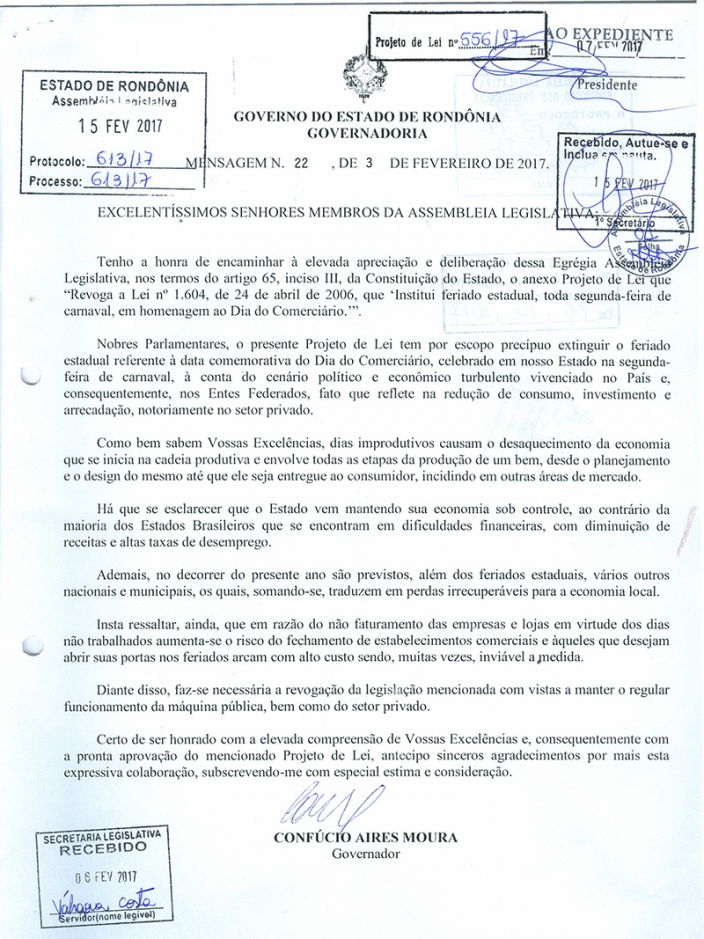 Assembleia aprova projeto do Governo que acaba com feriado da segunda-feira de Carnaval