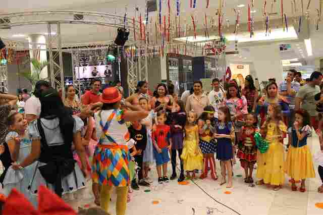 Porto Velho shopping organiza “Bailinho da aurora” para crianças no carnaval