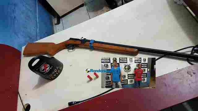 Vizinhos denunciam e PM prende dupla que tentava matar desafeto na Zona Leste