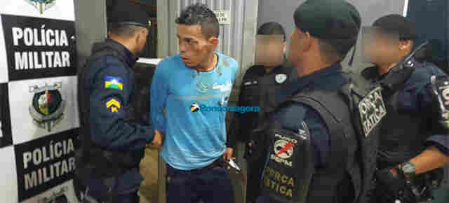 Após arrastão, criminoso troca tiros com policial de folga e acaba preso com revólver