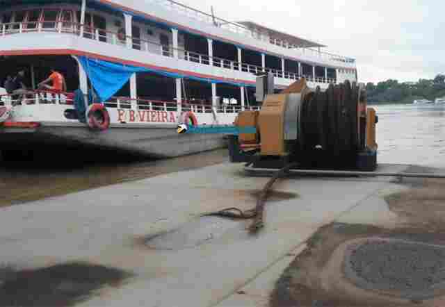 Porto Cai N’Água será interditado após rompimento de cabos de sustentação