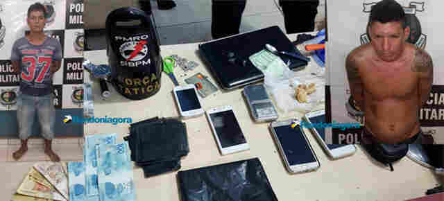 PM fecha mais uma boca de fumo e detém quarteto que chefiava o comércio ilegal na capital