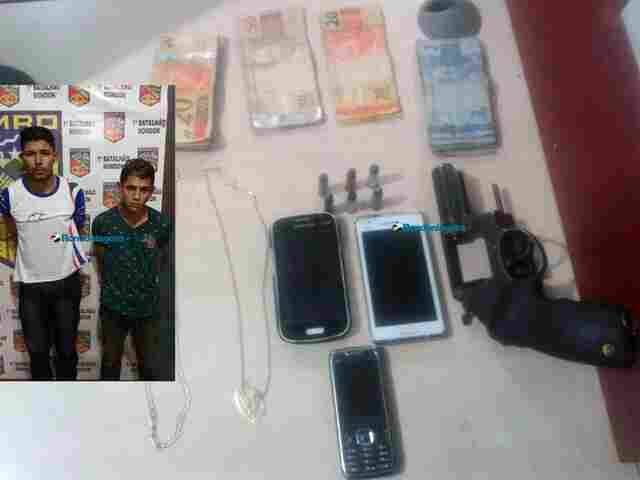 Apenados do semiaberto são detidos roubando mercado na Zona Sul