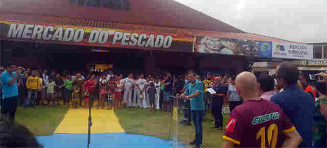 Prefeito reabre Mercado Peixe e anuncia integração com complexo da Madeira Mamoré