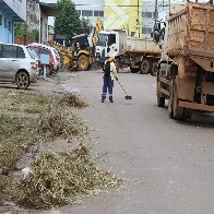 Semusb conclui mutirão no Bairro Pedrinhas, limpa o Conceição e pede para moradores manterem limpeza