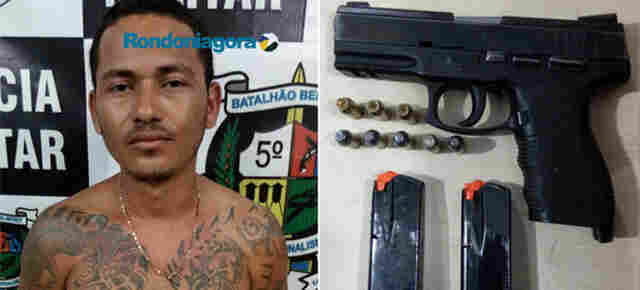 Valentão é preso após agredir e tentar matar esposa que pegou carona após acidente