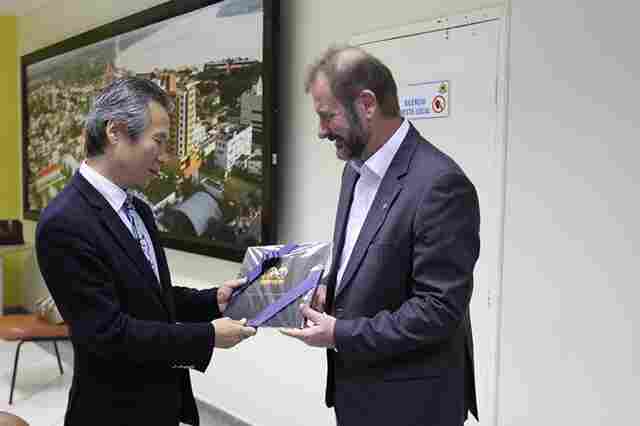Vice-prefeito de Porto Velho recebe visita do cônsul-geral do Japão