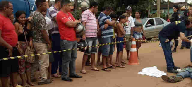 Mulher mata homem a tiros em Porto Velho