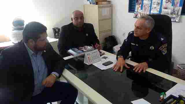 Jean Oliveira visita Núcleo da Policia Comunitária do 1º BPM e promete apoio