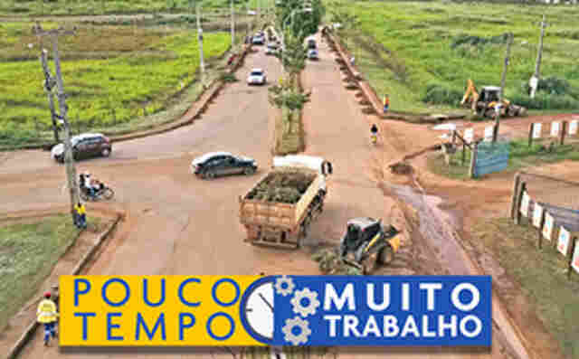 Pouco tempo. Muito trabalho! Porto Velho em 100 dias