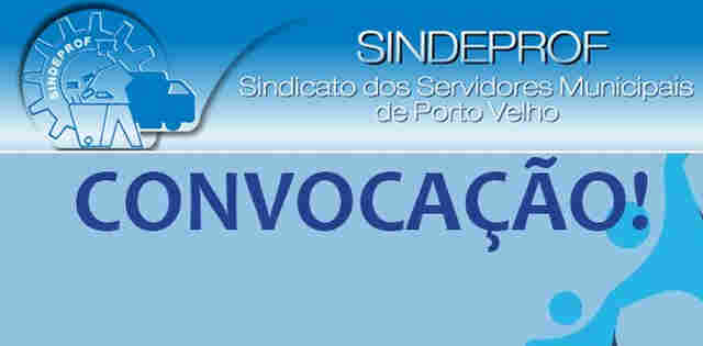 Sindeprof convoca servidores para Assembleia Geral sobre quinquênio