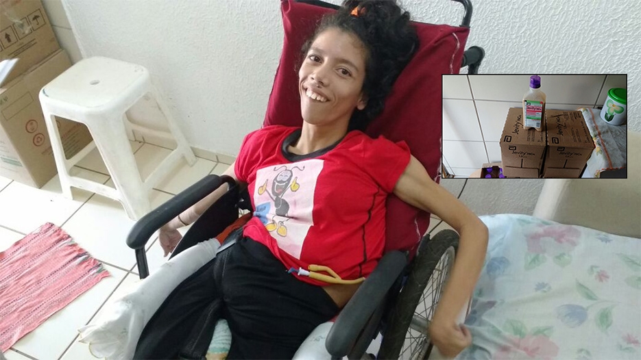 Após vários meses, jovem com paralisia cerebral garante alimentação enteral na Justiça, mas pai questiona órgãos públicos