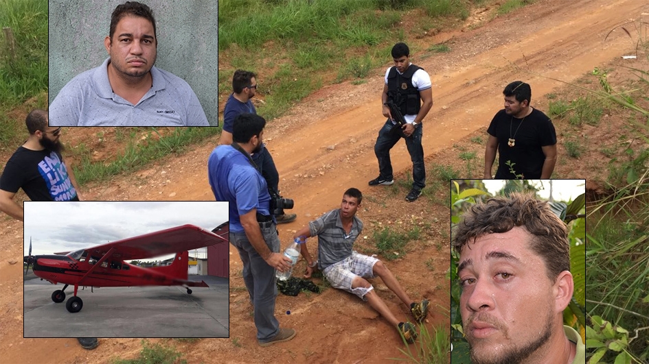 Criminosos do Mato Grosso são presos em Rondônia tentando roubar avião