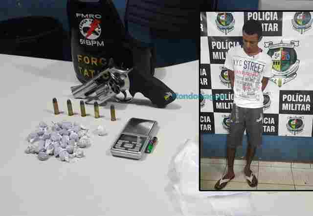 Foragido é preso com drogas e diz que traficantes estão se matando por domínio de regiões na capital