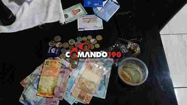 Polícias  Civil e Militar prendem mulher e fecham boca de fumo