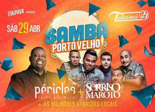 Fim de semana tem Samba Porto Velho, Elizabeth Savalla e muito mais. Confira a agenda