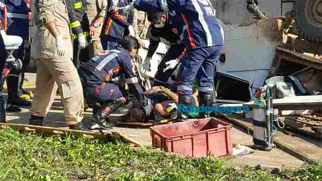 Vítimas de acidente na ponte do Rio Madeira continuam internadas no Pronto Socorro