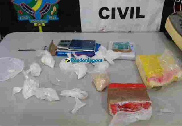 Homem é preso com quase dois quilos de cocaína e Denarc fecha boca de fumo na capital