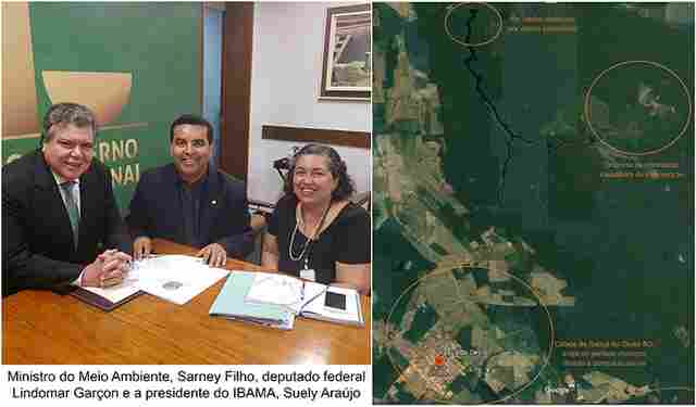 Garçon se reúne com ministro do Meio Ambiente e presidente do IBAMA