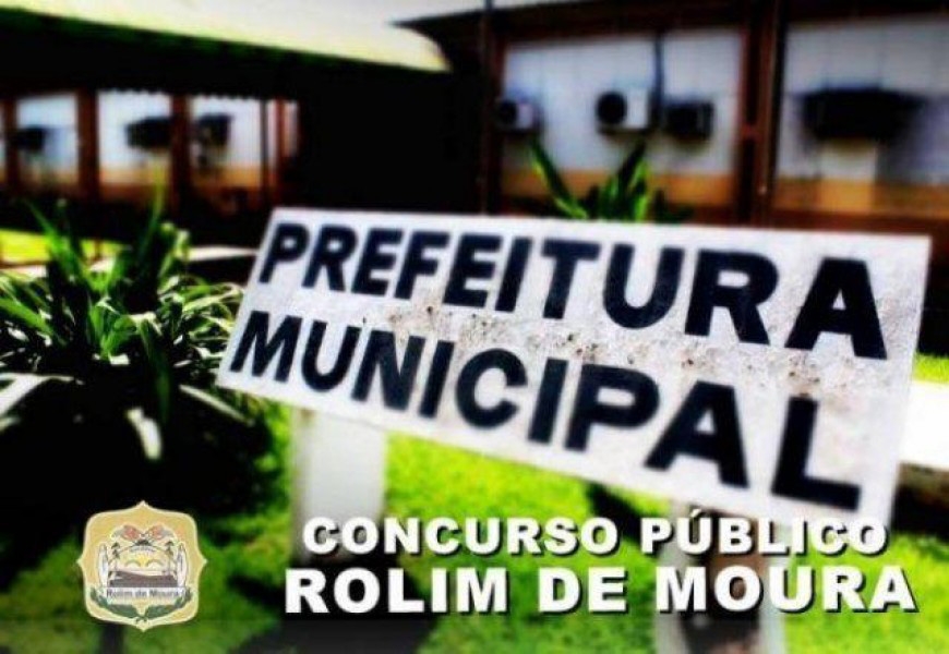 Com salários de até R$ 7.522, concurso da Prefeitura de Rolim de Moura encerra inscrições na sexta-feira