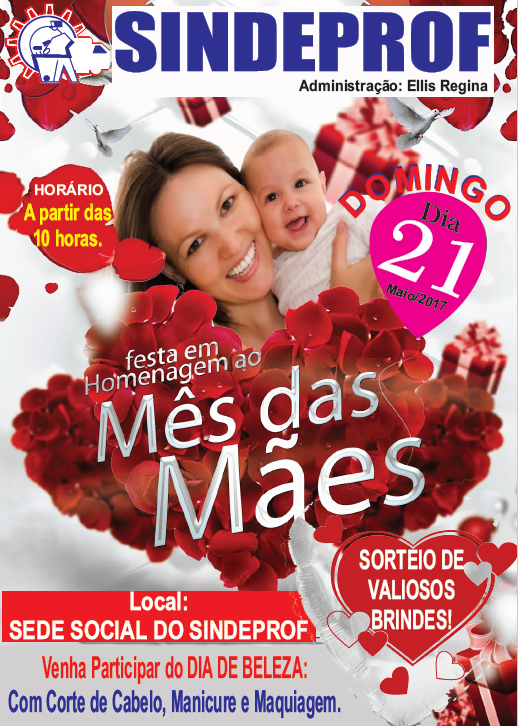 Sindeprof homenageia servidoras mães neste domingo