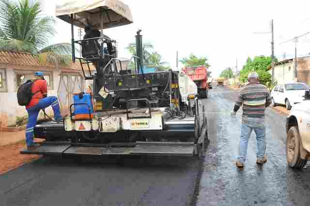 Asfalto no Bairro Cuniã já está quase concluído, afirma prefeitura