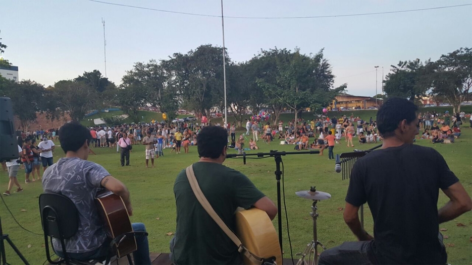 Som Livre aos domingos na Madeira-Mamoré atrai famílias e incentiva músicos locais