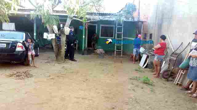 Idoso morre após cair de telhado no bairro lagoa