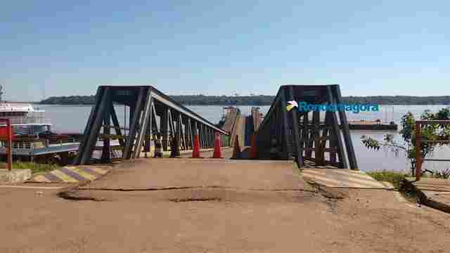 Mesmo após substituição de cabos quebrados, Terminal Hidroviário de Porto Velho continua interditado