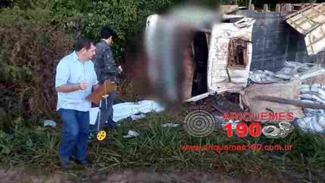 Caminhoneiro morre no dia do aniversário após veículo tombar na BR-421