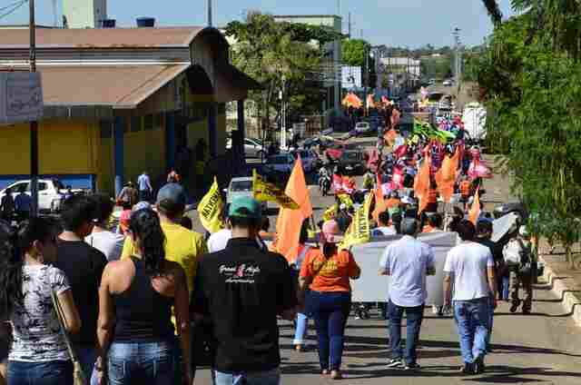 Sindsef e mais de 30 entidades vão às ruas para o Fora Temer e contra as reformas