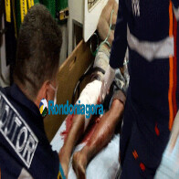 Homem é atingido a tiros enquanto bebia com amigos em frente de casa