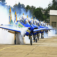 Esquadrilha da Fumaça se apresenta sábado em Porto Velho; Fotos