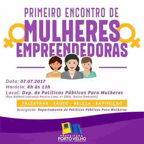 Prefeitura promove encontro de empreendedorismo para mulheres