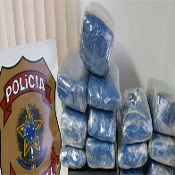 PF apreende 30 quilos de maconha skunk no Aeroporto da Capital