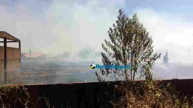 Sema realiza mutirão para combater queimadas em Porto Velho e pede que população denuncie