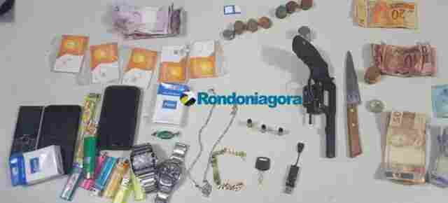 Após roubo, criminoso é baleado em troca de tiros com a PM de Porto Velho