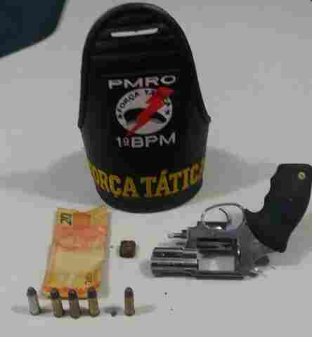 Grávida é presa com drogas e revólver na Zona Sul