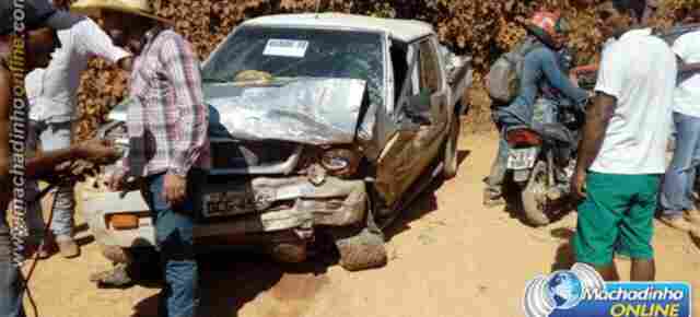 Pai, mãe e criança de 6 meses morrem em acidente de trânsito na Zona Rural